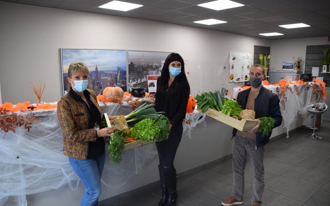 LA PAUSE PAYSANNE : Livraison de panier de légumes et de fruits de saison au Cube Business